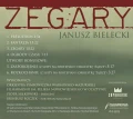 CD Zegary Janusz Bielecki _back